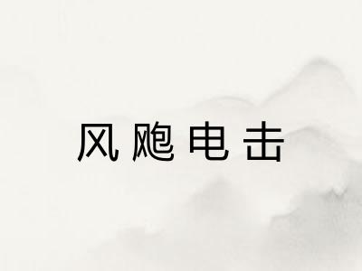 风飑电击