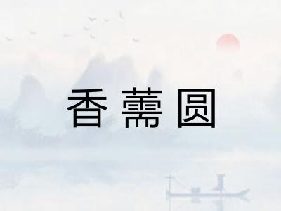 香薷圆 香薷圆