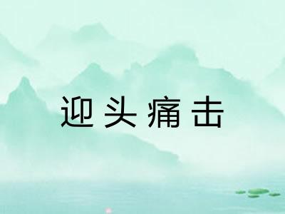 迎头痛击