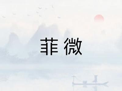 菲微