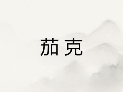 茄克