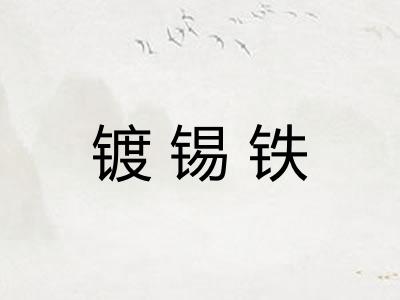 镀锡铁