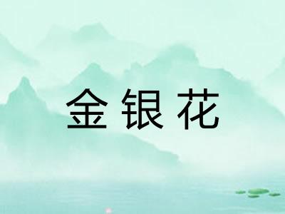 金银花