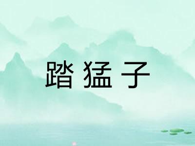 踏猛子