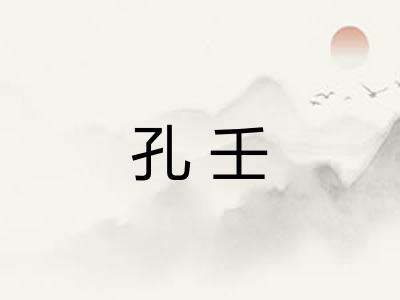 孔壬